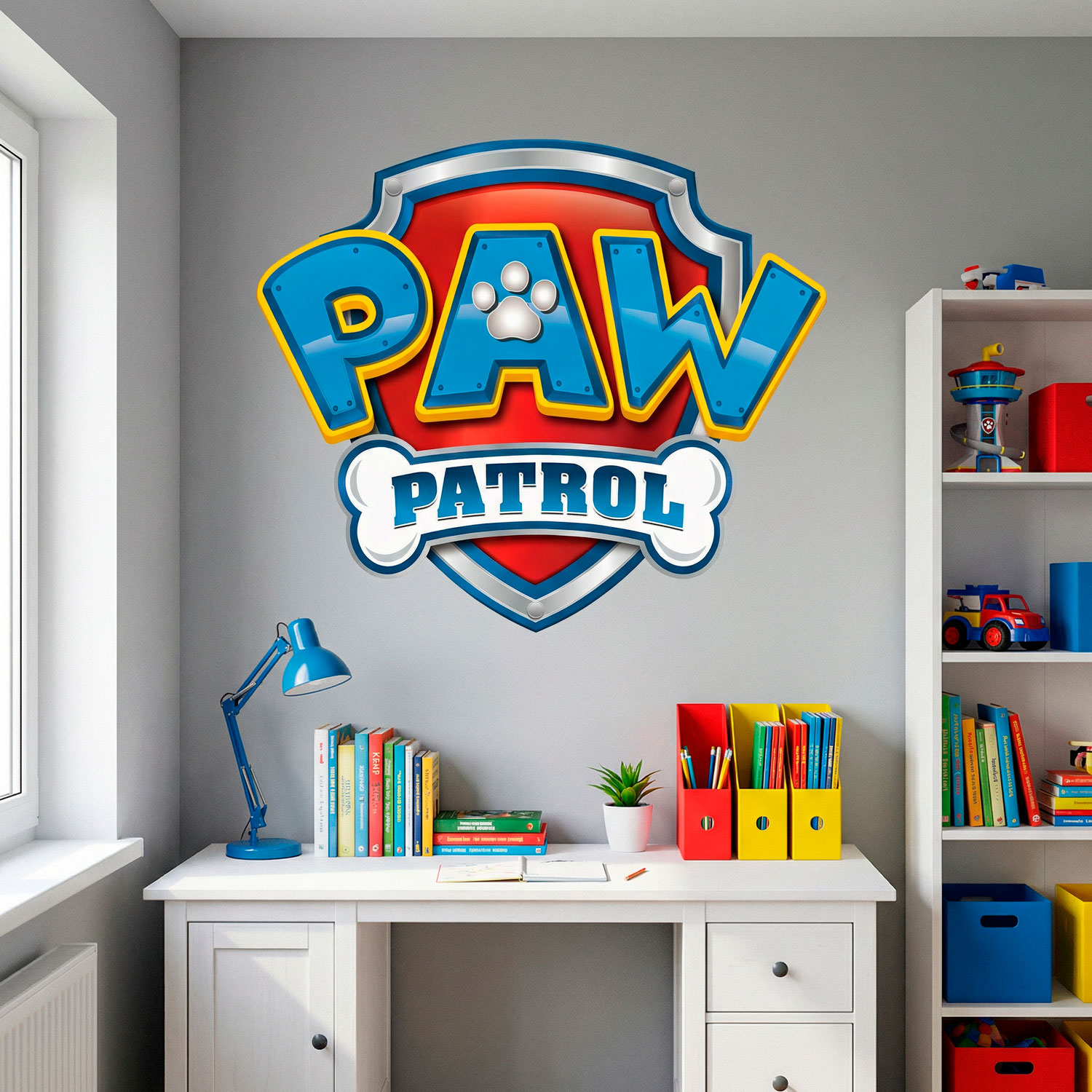 Adesivi per Bambini: Paw Patrol - Logo
