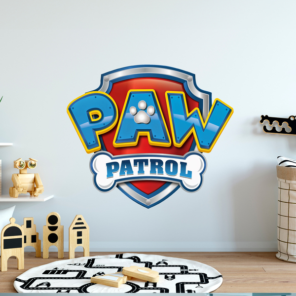 Adesivi per Bambini: Paw Patrol - Logo