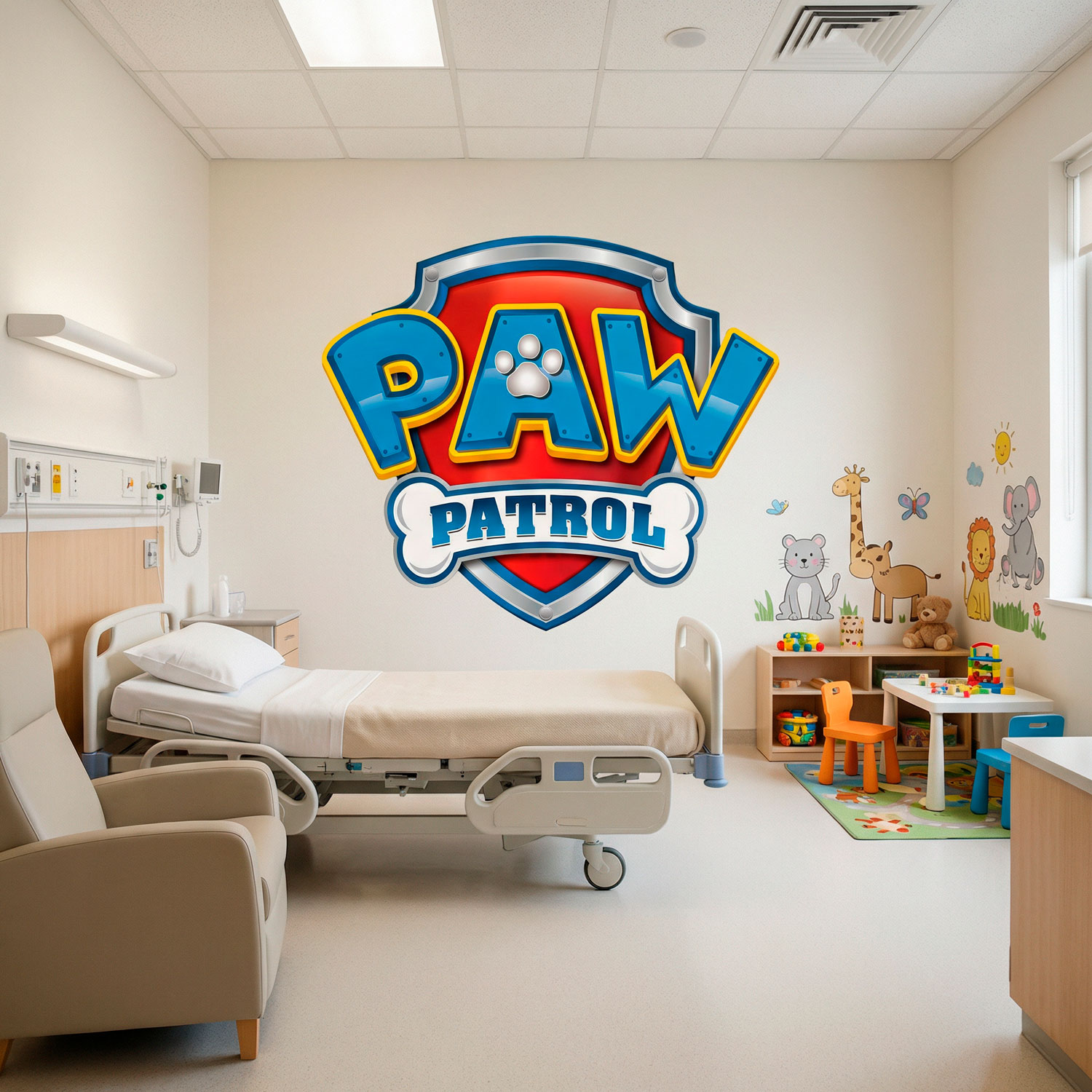 Adesivi per Bambini: Paw Patrol - Logo