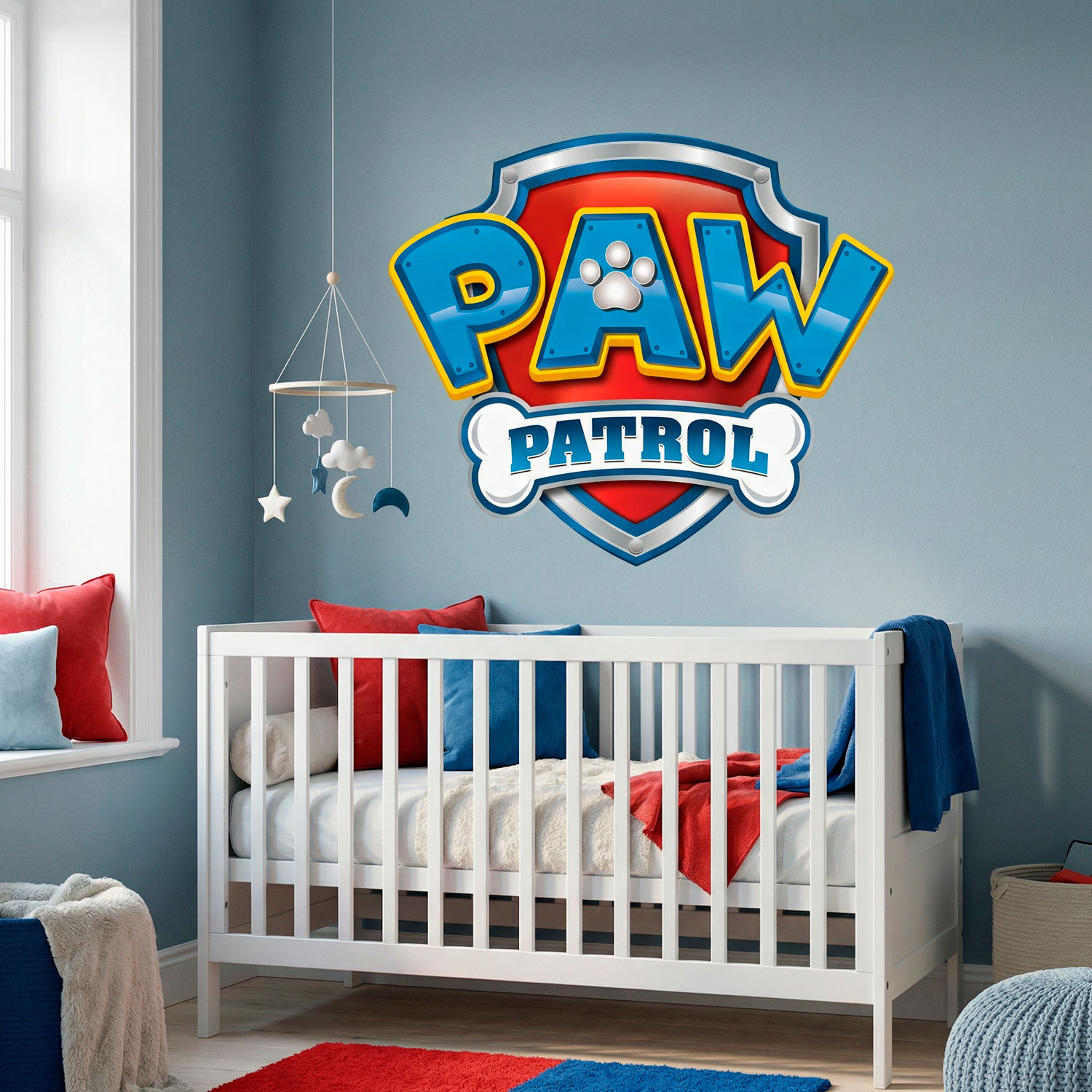 Adesivi per Bambini: Paw Patrol - Logo
