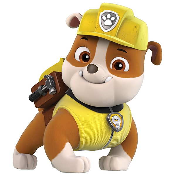 Adesivi per Bambini: Paw Patrol - Rubble