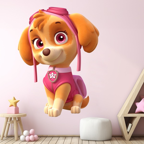 Adesivi per Bambini: Paw Patrol - Skye