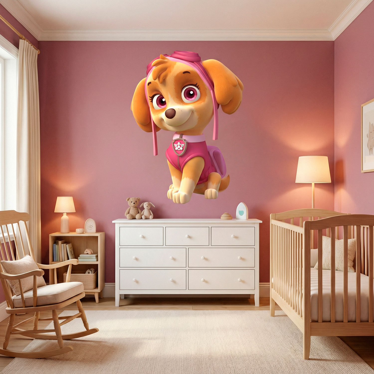 Adesivi per Bambini: Paw Patrol - Skye