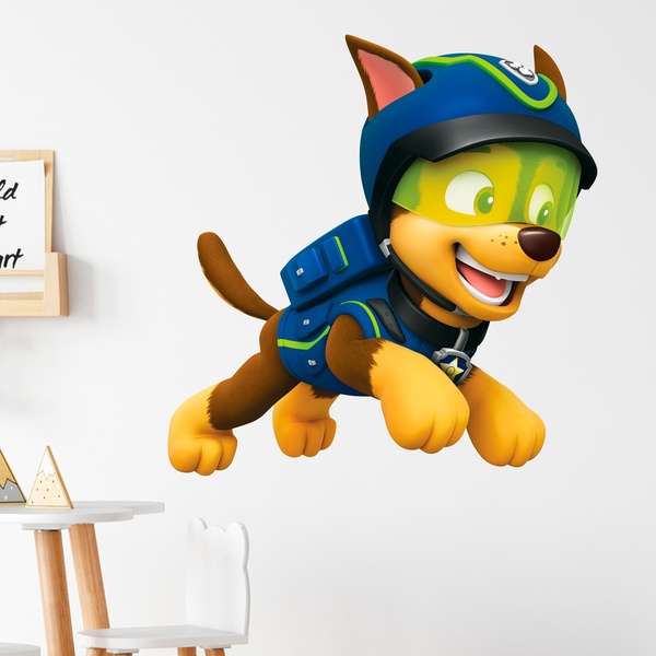 Adesivi per Bambini: Paw Patrol - Chase in azione