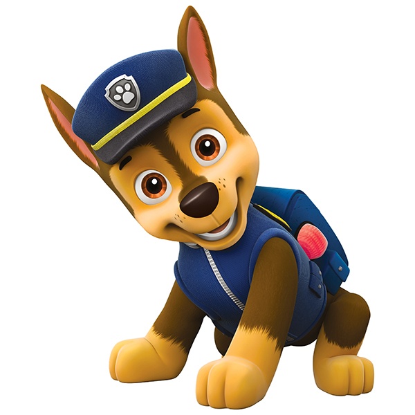 Adesivi per Bambini: Paw Patrol - Chase 2