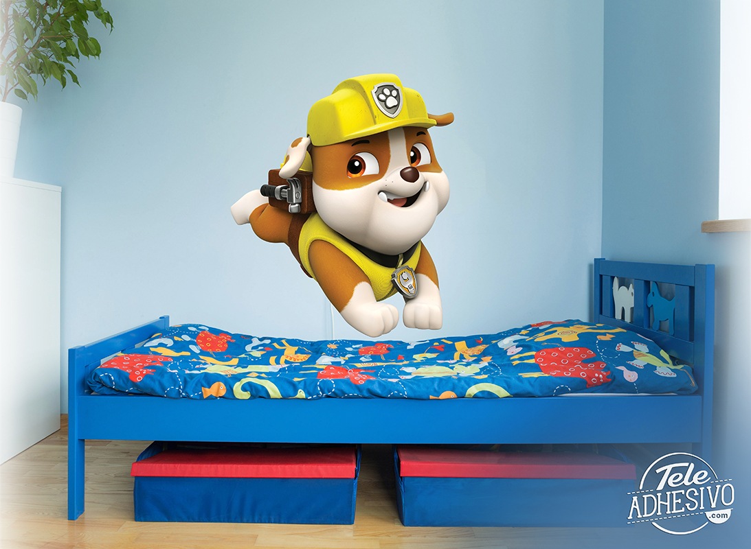 Adesivi per Bambini: Paw Patrol - Rubble 2