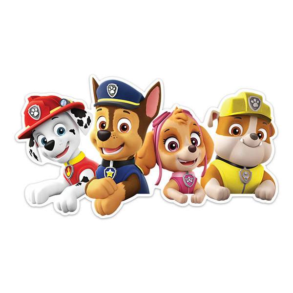 Adesivi per Bambini: PAW Patrol Pronto per il Salvataggio