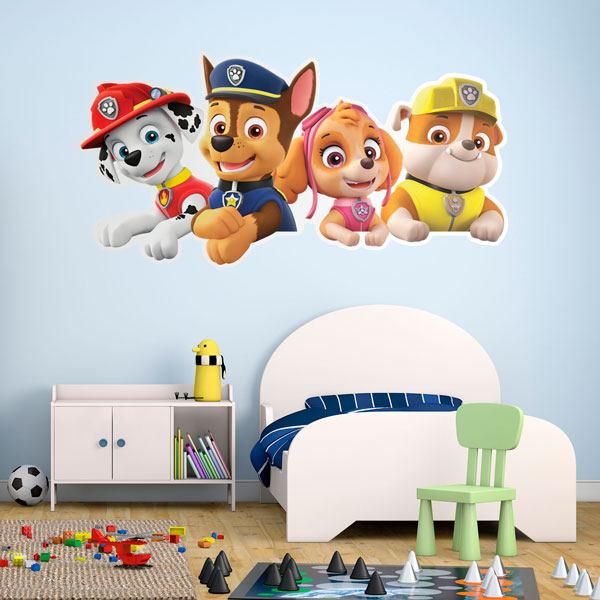 Adesivi per Bambini: PAW Patrol Pronto per il Salvataggio