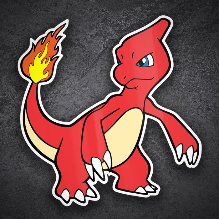 Adesivi per Auto e Moto: Charmeleon Classico Aggressivo