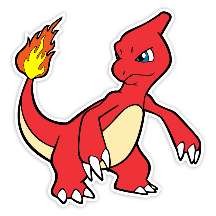Adesivi per Auto e Moto: Charmeleon Classico Aggressivo