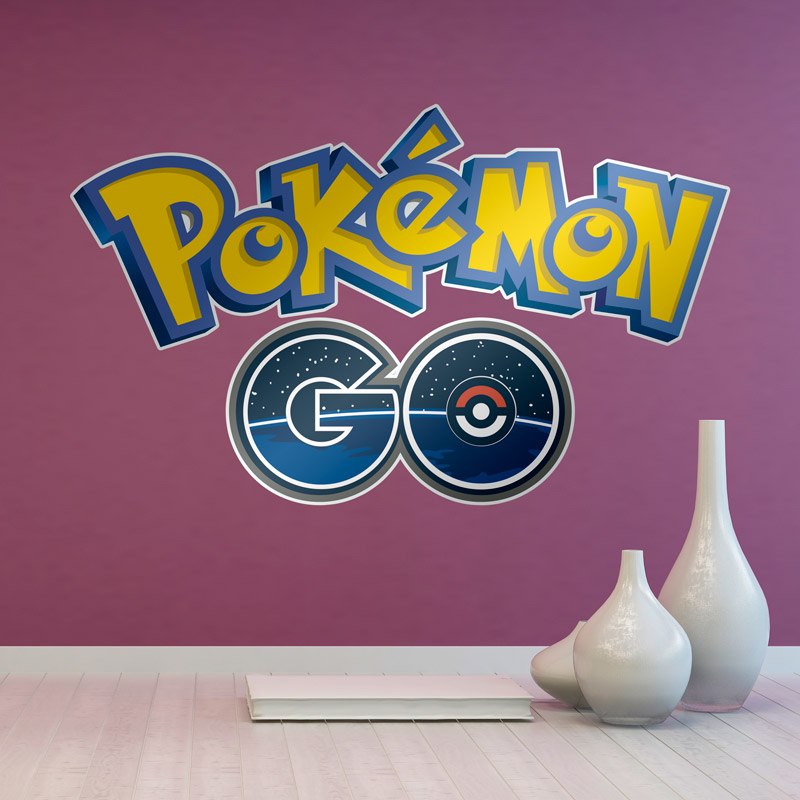 Adesivi per Bambini: Logo Pokémon GO 2016
