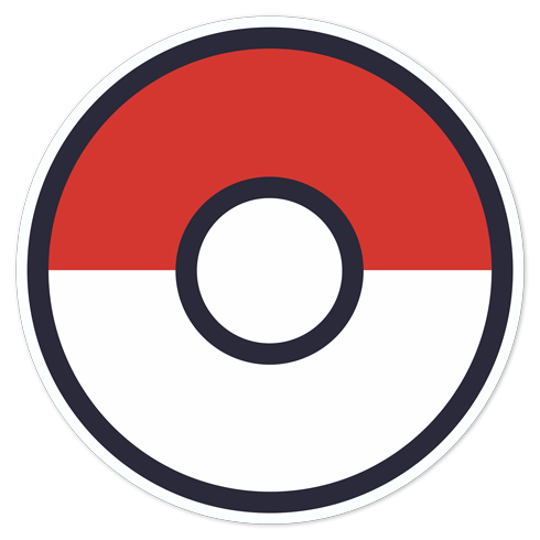 Adesivi per Auto e Moto: Poke Ball - Pokemon