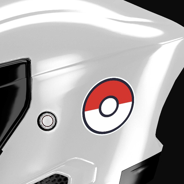 Adesivi per Auto e Moto: Poke Ball - Pokemon