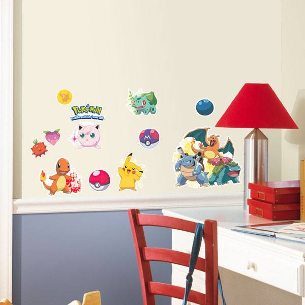 Adesivi per Bambini: Set di 24 adesivi Pok&eacute;mon