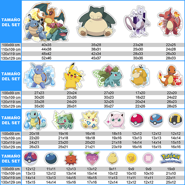 Set di 24 adesivi Pok&eacute;mon 2/2