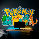 Adesivi per Bambini: Pikachu e amici Pok&eacute;mon 3