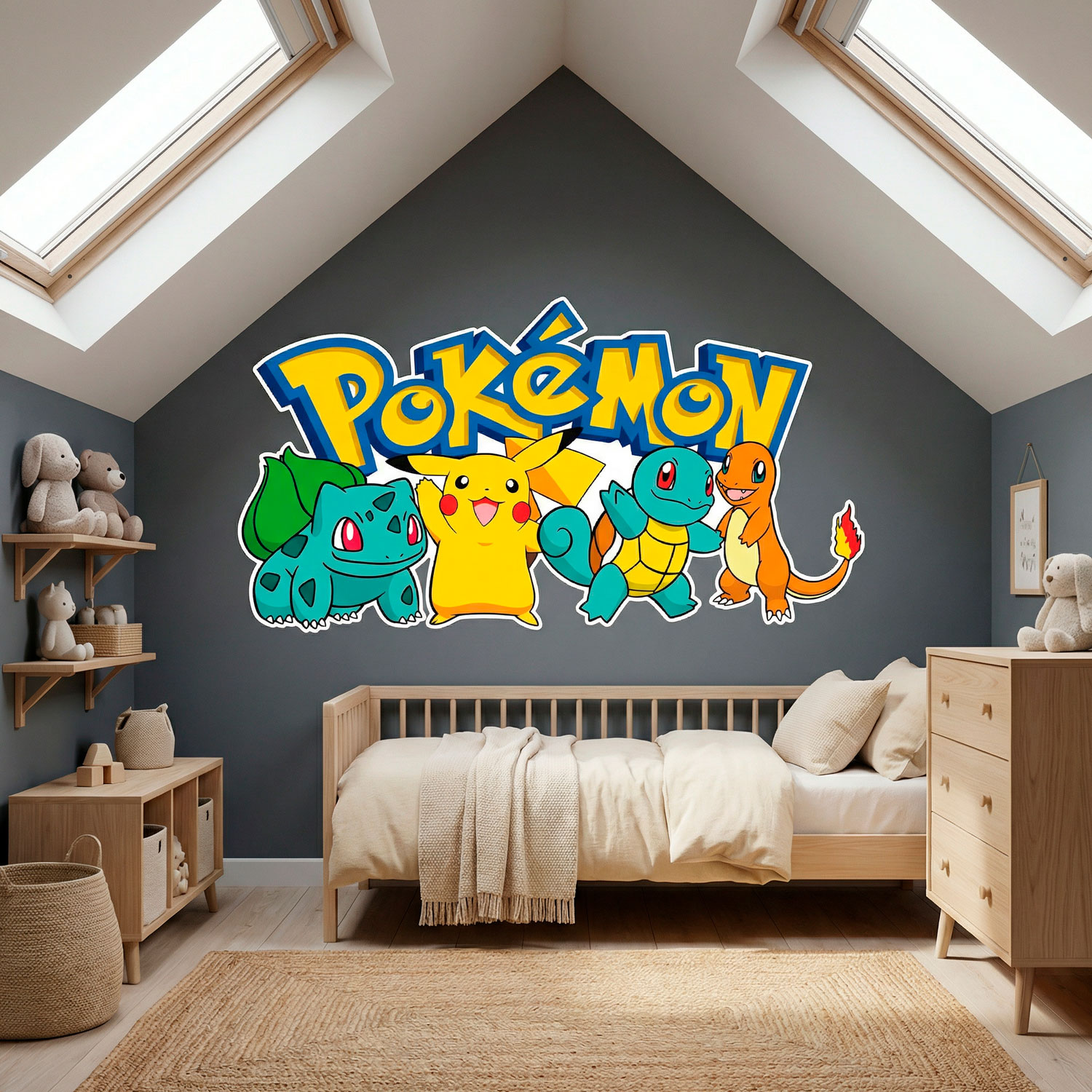 Adesivi per Bambini: Pikachu e amici Pok&eacute;mon