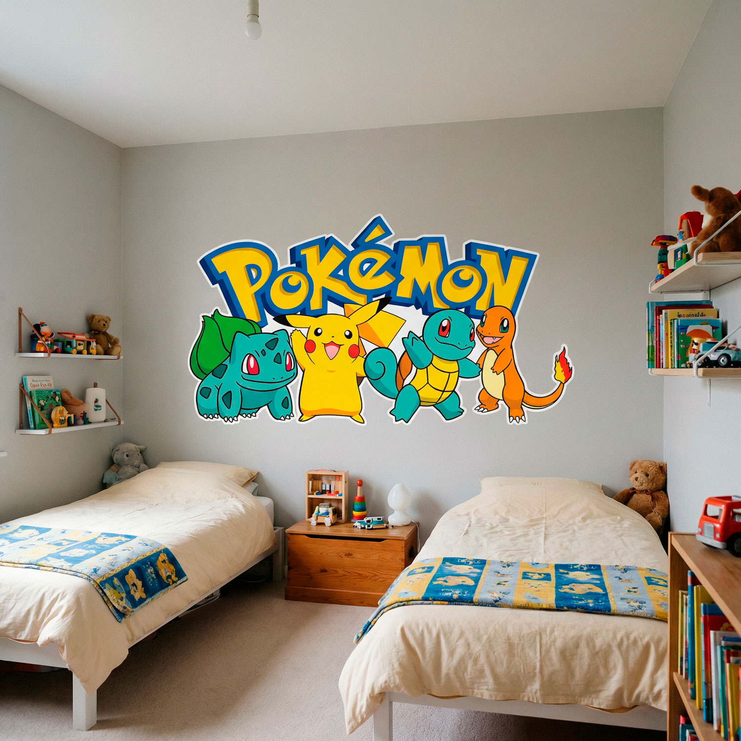 Adesivi per Bambini: Pikachu e amici Pok&eacute;mon