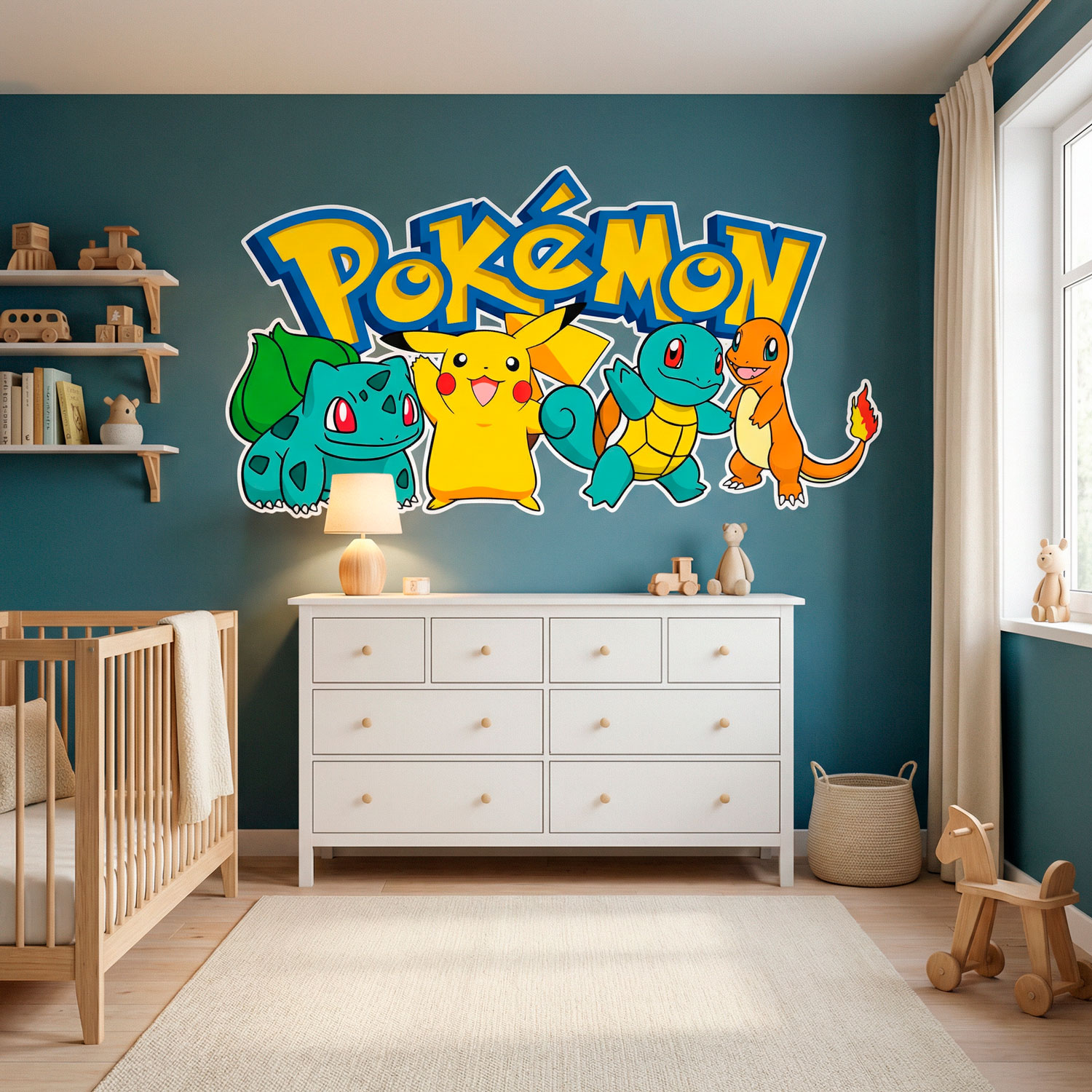 Adesivi per Bambini: Pikachu e amici Pok&eacute;mon