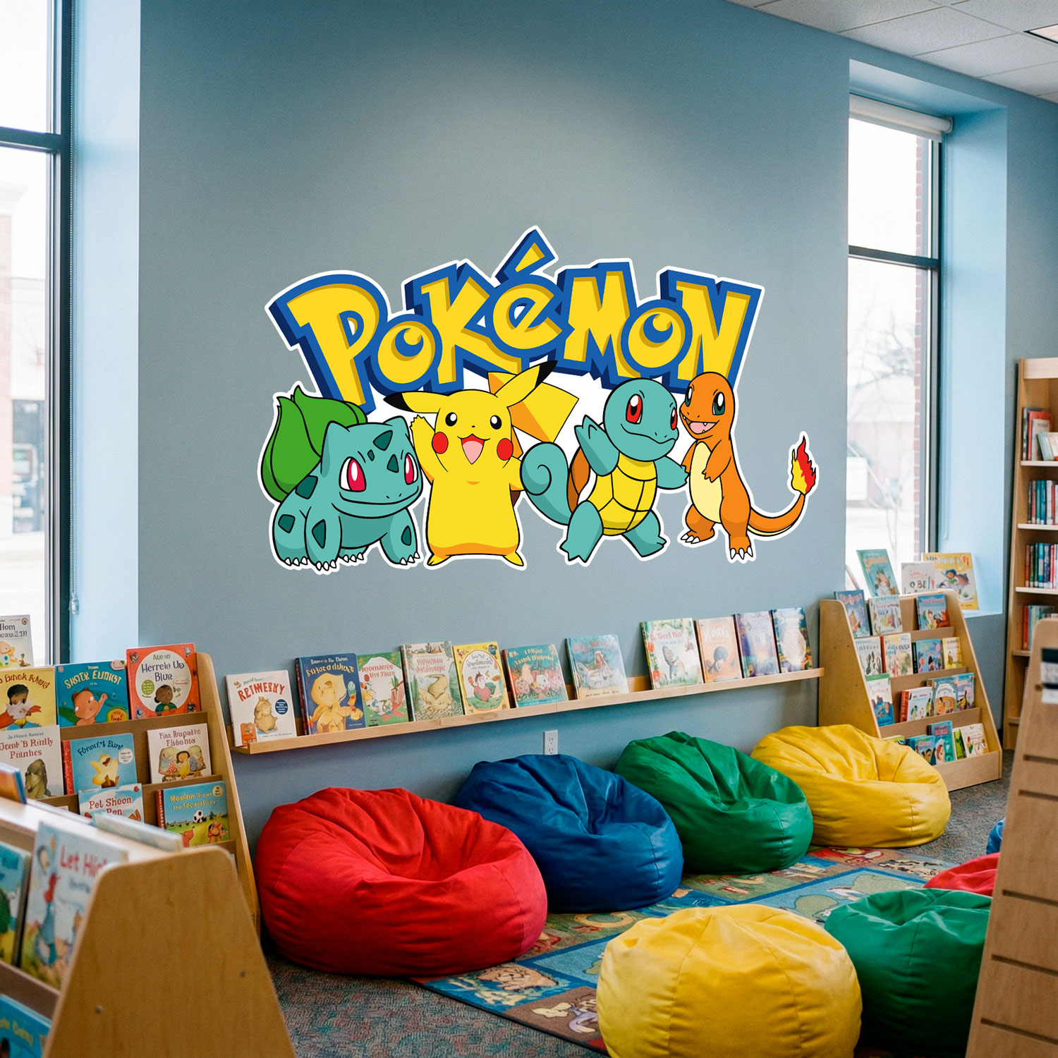 Adesivi per Bambini: Pikachu e amici Pok&eacute;mon