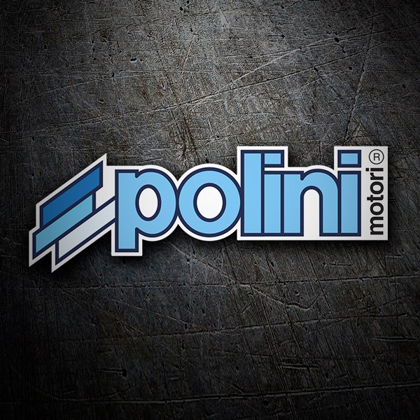 Adesivi per Auto e Moto: Logo Polini 1