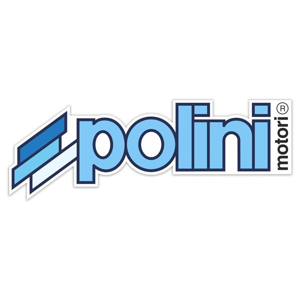 Adesivi per Auto e Moto: Logo Polini 1