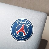 Adesivi Murali: PSG Scudo di Parigi 4