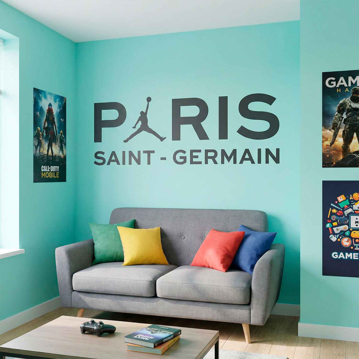 Adesivi Murali: PSG Jordan 