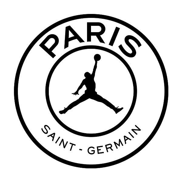 Adesivo murale Jordan PSG Shield StickersMurali