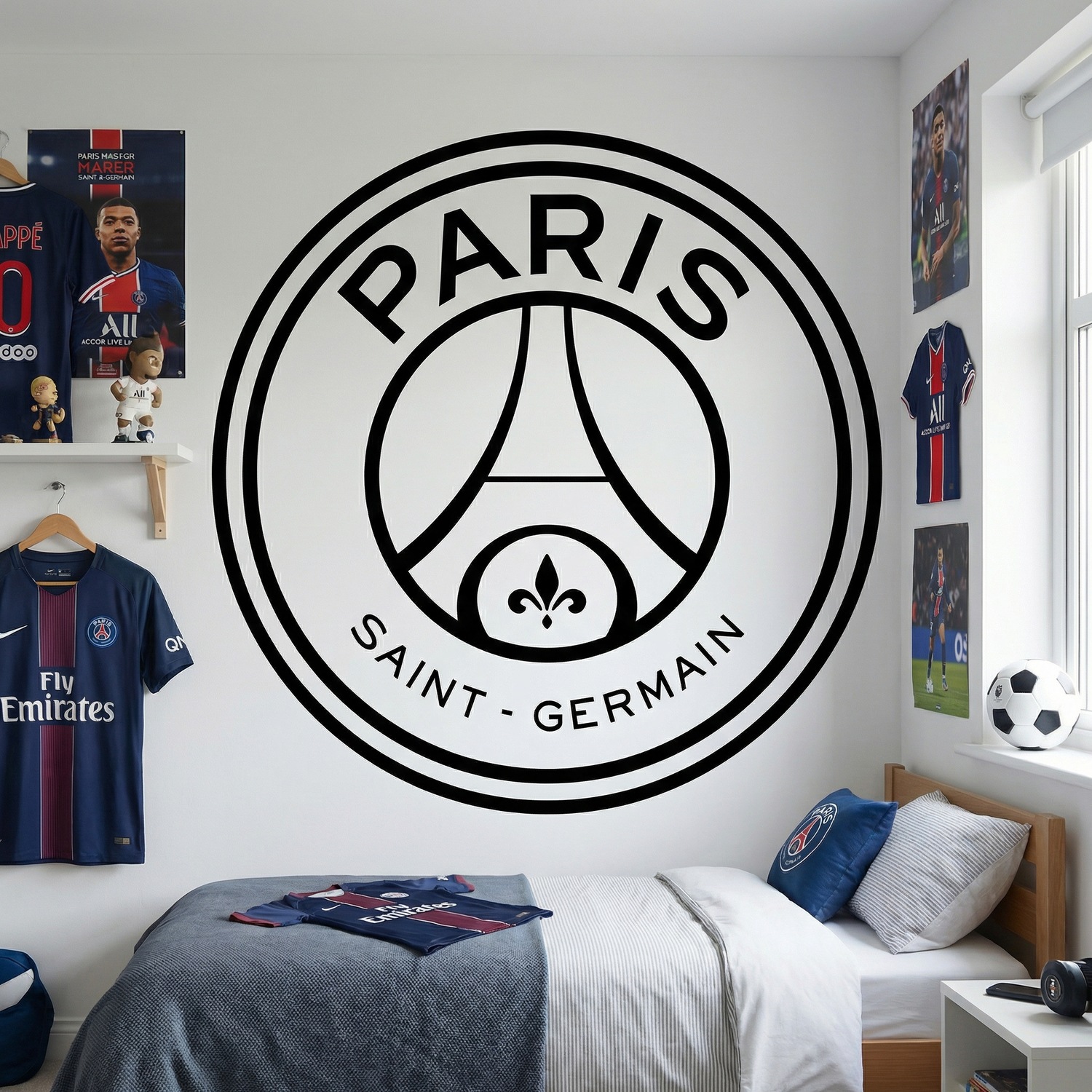 Adesivi Murali: Stemma del Paris Saint-Germain Football Club