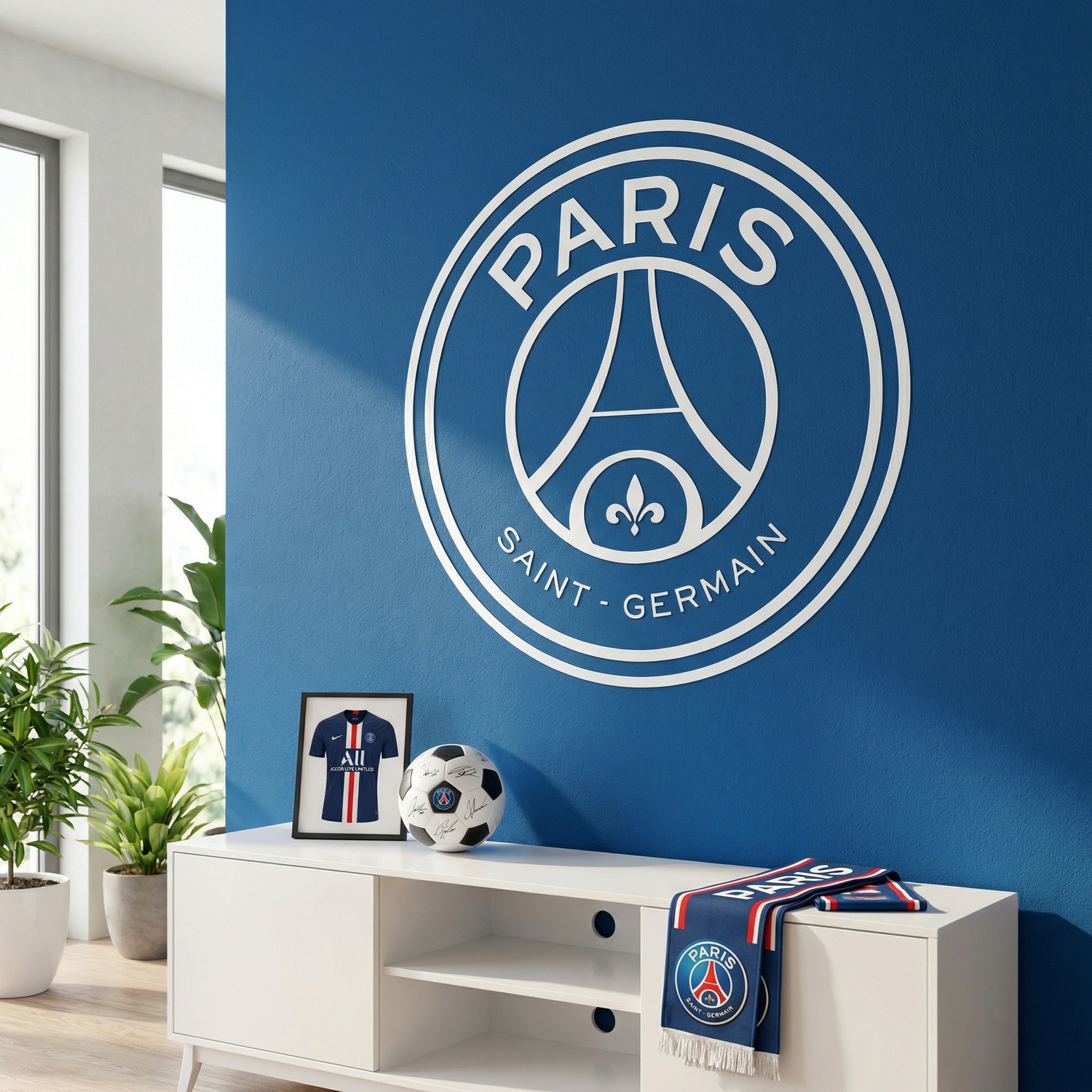 Adesivi Murali: Stemma del Paris Saint-Germain Football Club