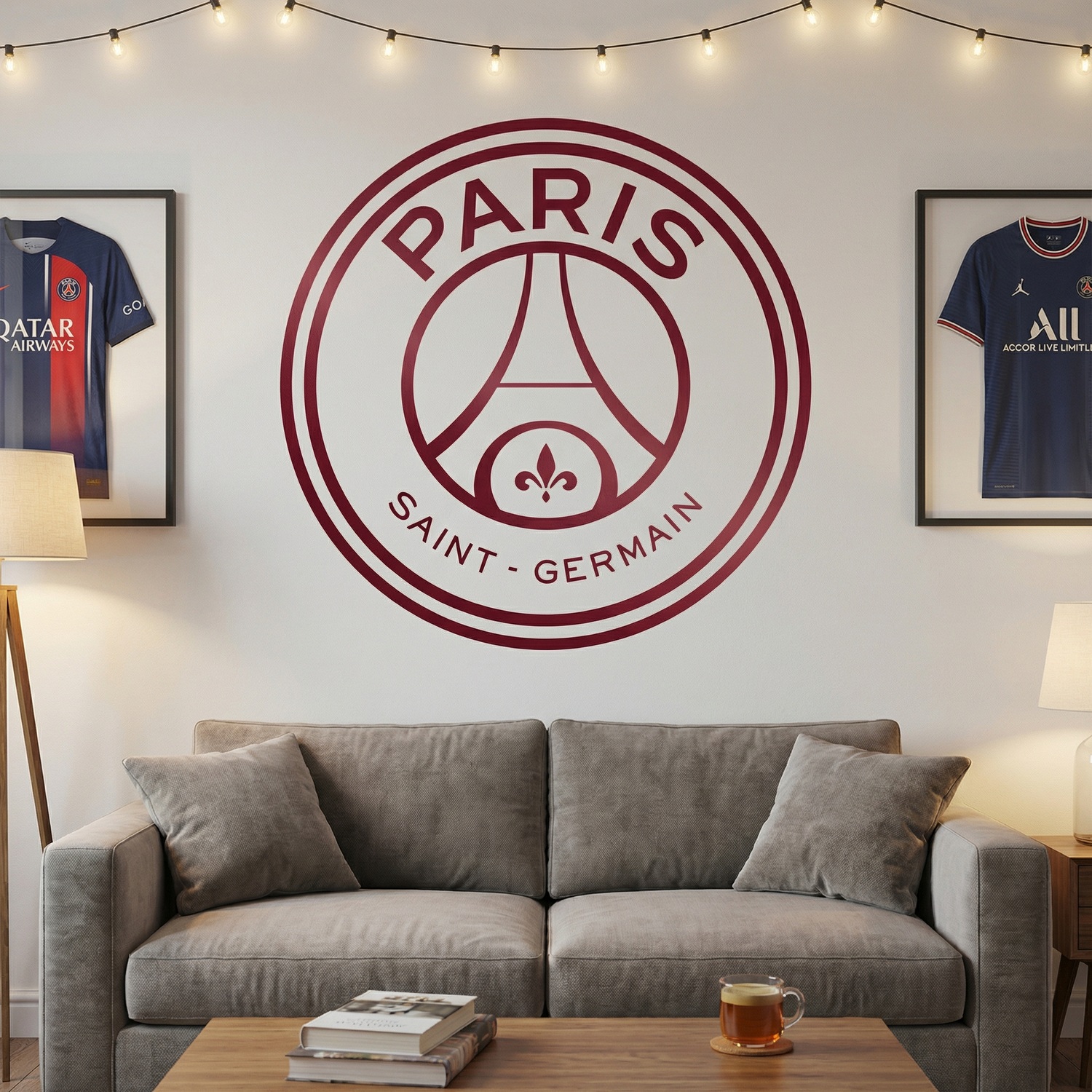 Adesivi Murali: Stemma del Paris Saint-Germain Football Club