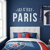 Adesivi Murali: PSG Ici c&acute;est Paris 14