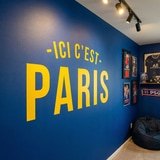 Adesivi Murali: PSG Ici c&acute;est Paris 17