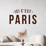 Adesivi Murali: PSG Ici c´est Paris 3