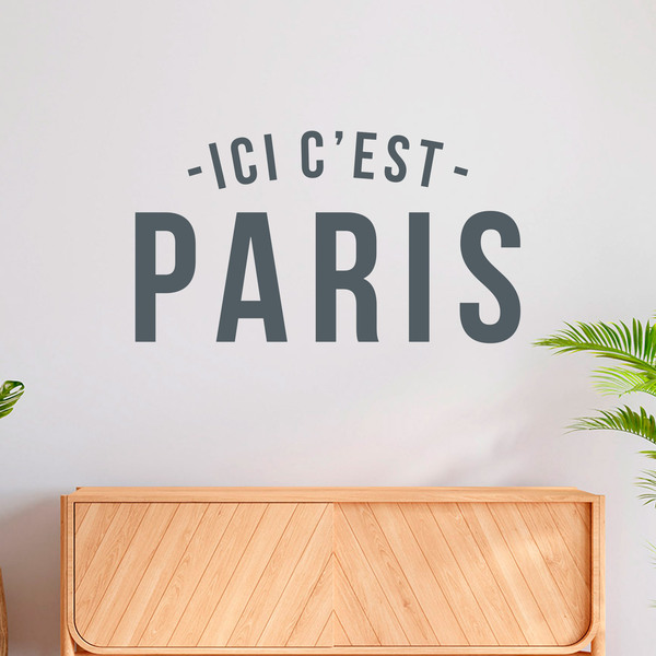 Adesivi Murali: PSG Ici c´est Paris