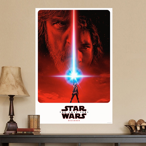 Adesivi Murali: Poster adesivo Star Wars Episodio VIII