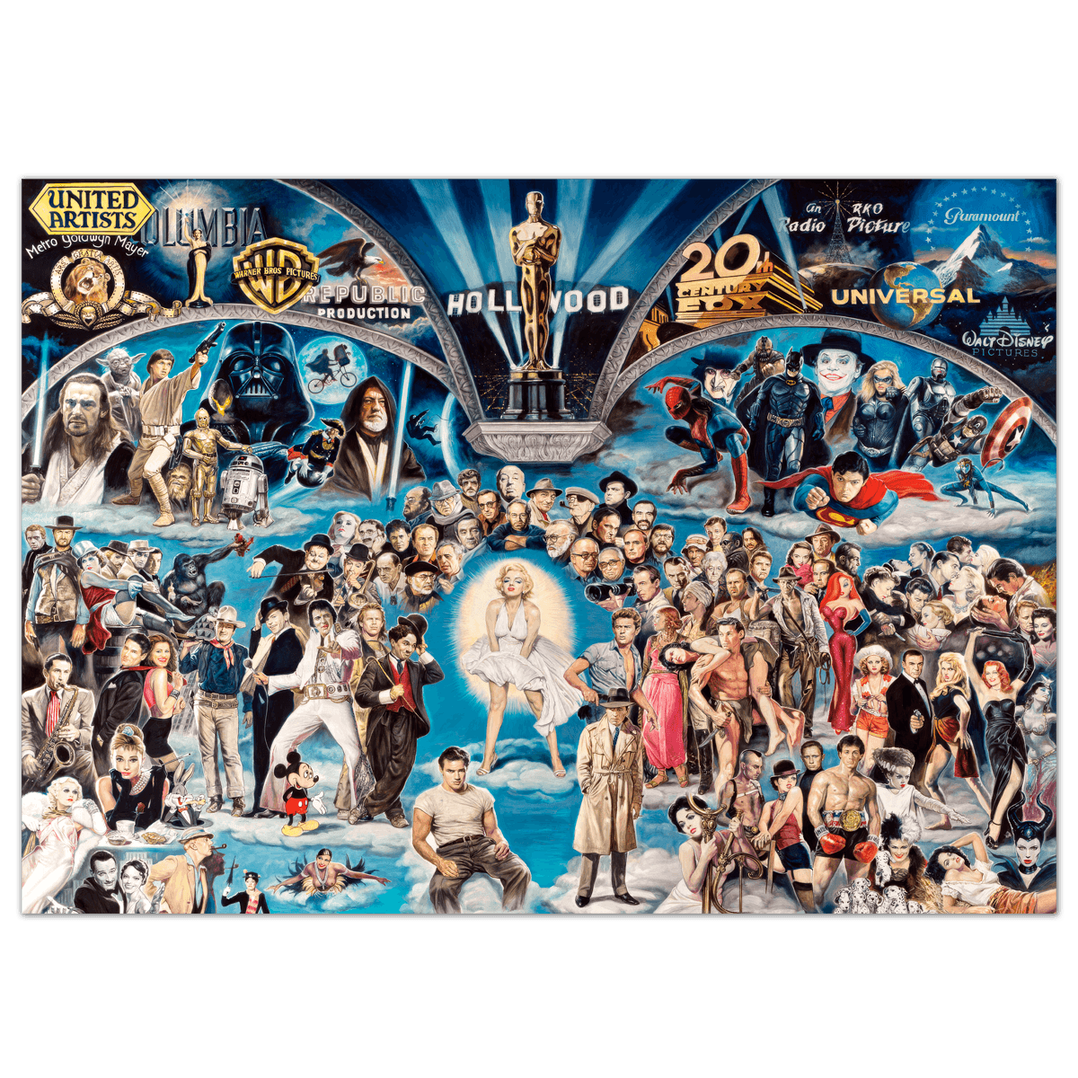 Adesivi Murali: Poster adesivo Hollywood