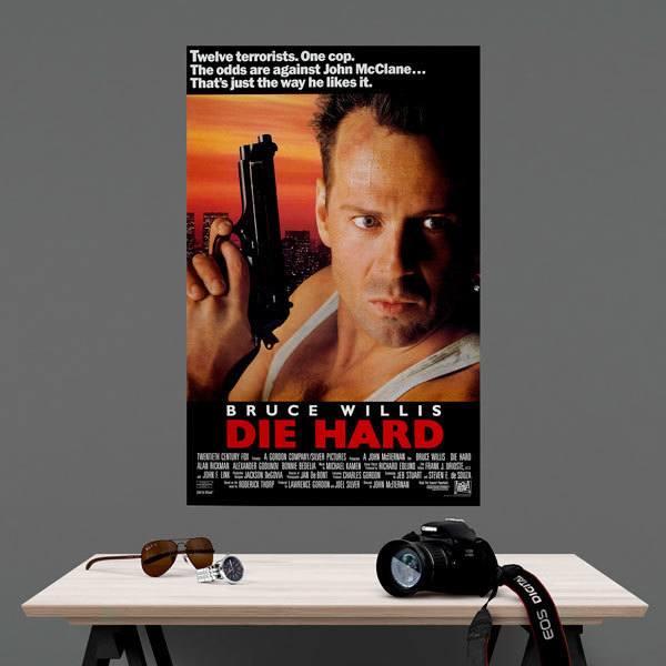 Adesivi Murali: Bruce Willis Die Hard