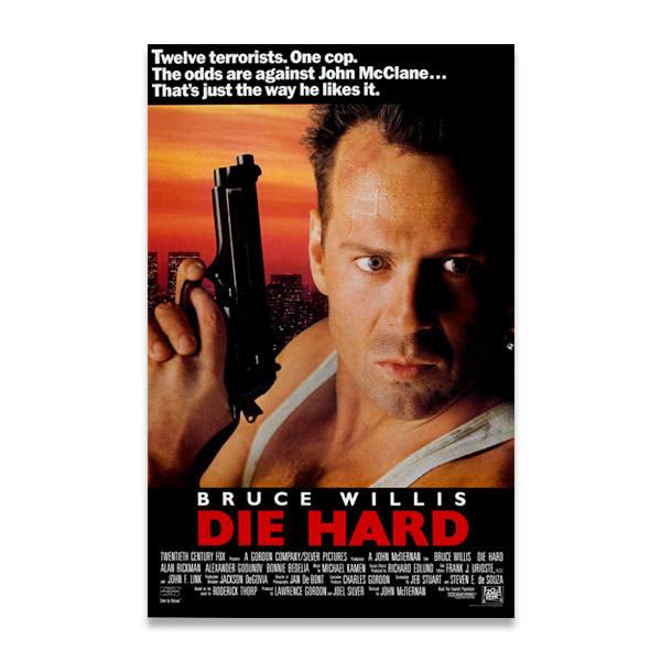 Adesivi Murali: Bruce Willis Die Hard