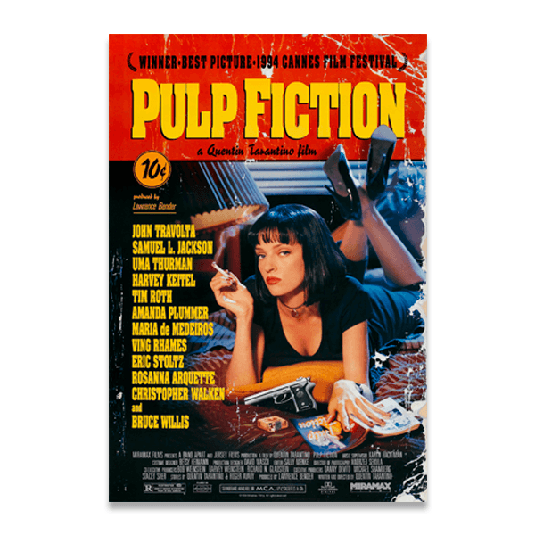Adesivi Murali: Pulp Fiction