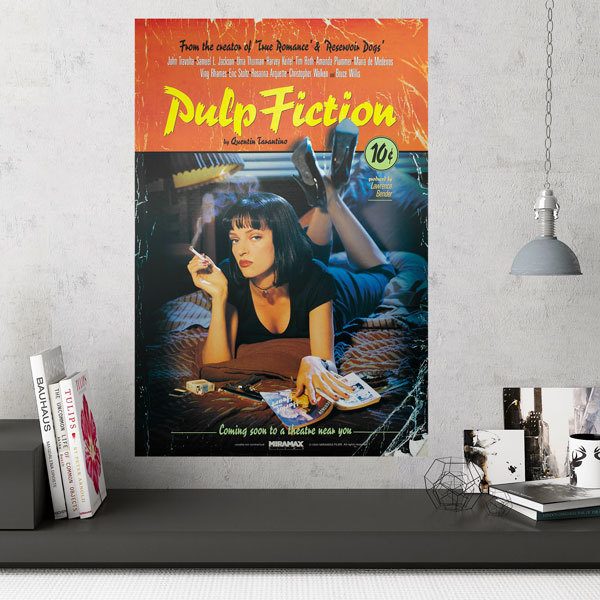 Adesivi Murali: Pulp Fiction by Quentin Tarantino