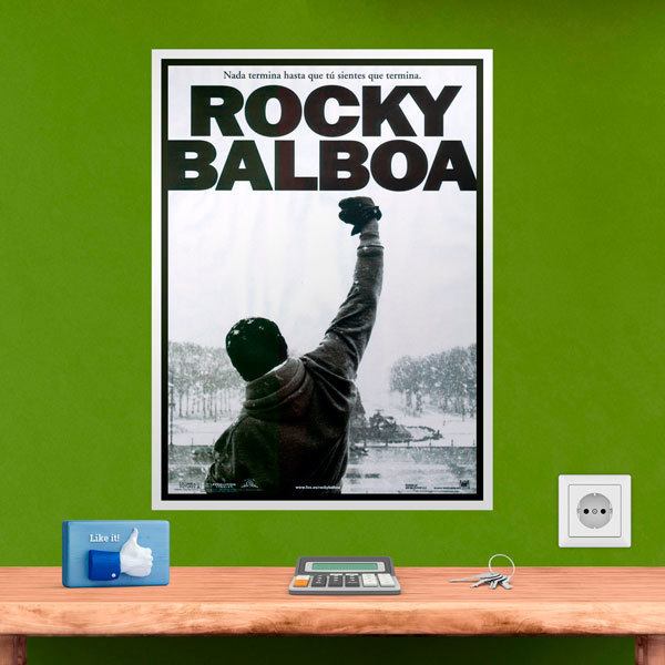 Adesivi Murali: Rocky Balboa motivazione