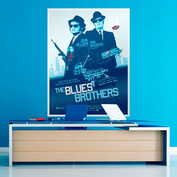 Adesivi Murali: The Blues Brothers