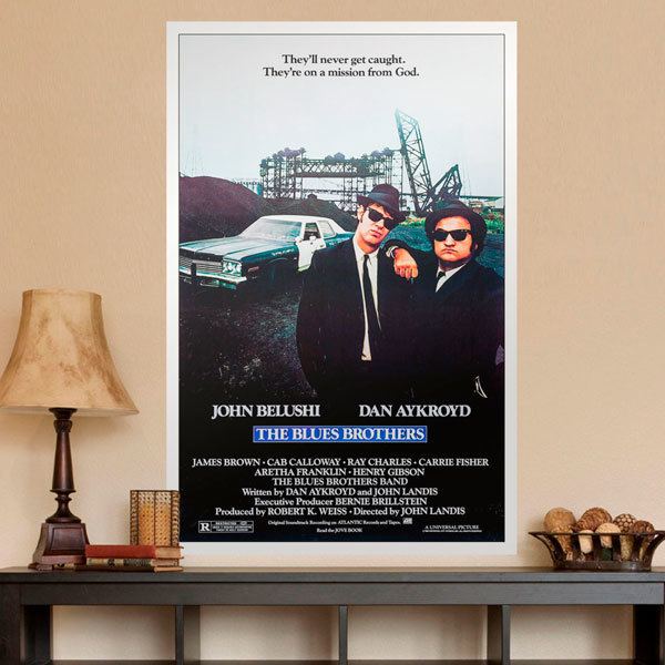 Adesivi Murali: The Blues Brothers 