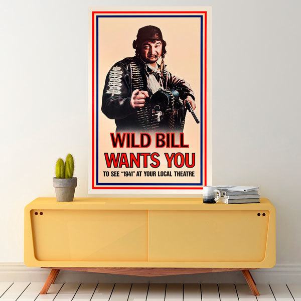 Adesivi Murali: Wild Bill wants you