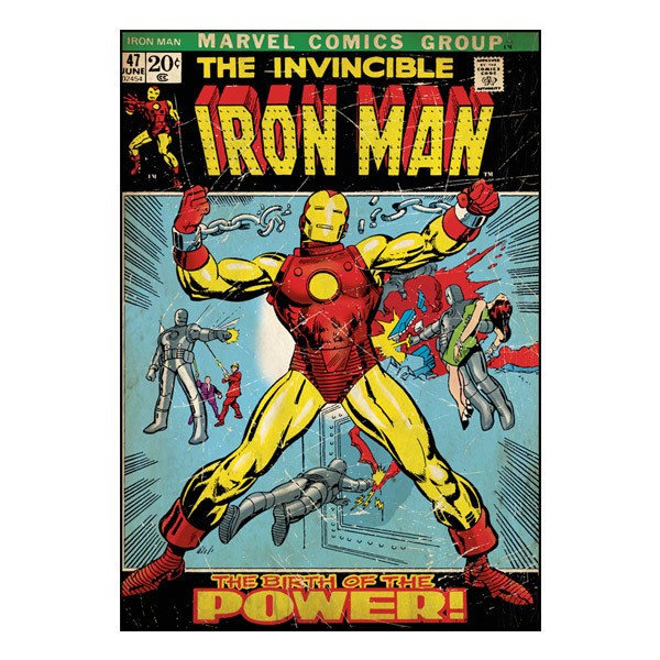 Adesivi Murali: Invincibile Iron Man