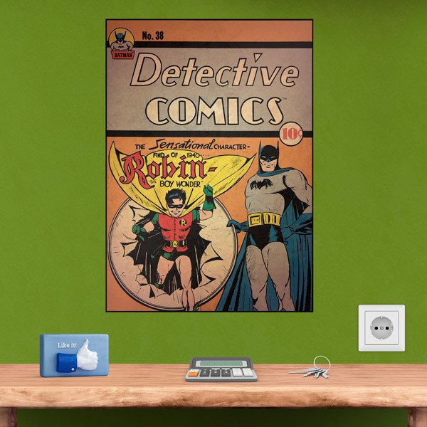 Adesivi Murali: Batman e Robin