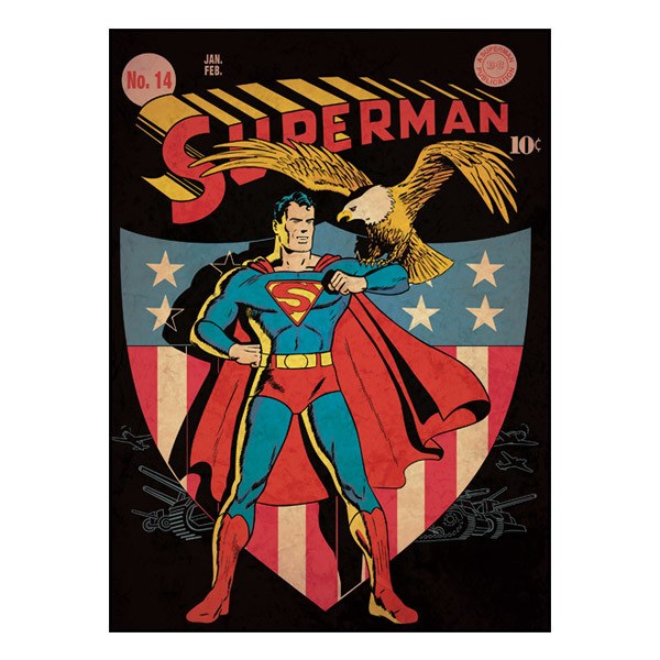 Adesivi Murali: Superman con un