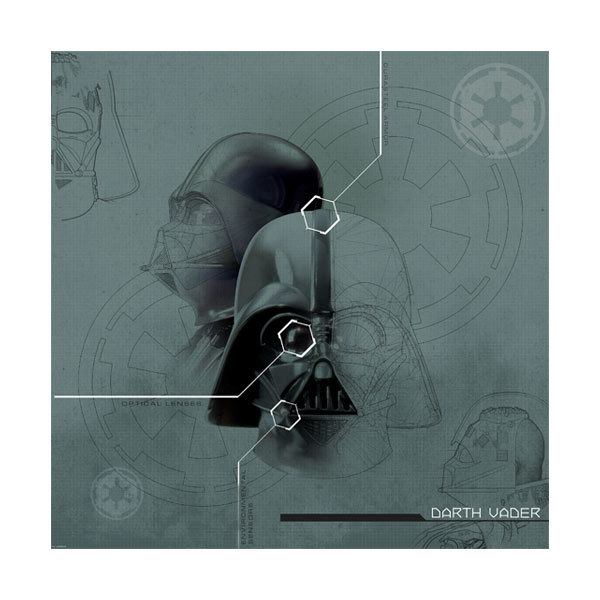 Adesivi Murali: Piantine di Darth Vader